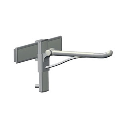 height adjustable support arm with horizontal wall track dd-725y