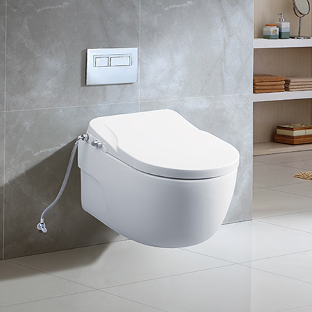 Wall Hung with Bidet Seat Cover 1830B