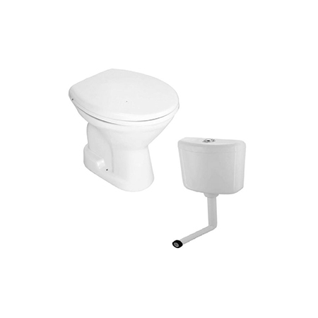 EWC with Wall Hung Cistern Continental CNS-WHT-551PNPP184NLZ